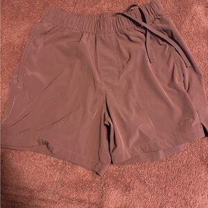 Hollister Men's Athletic Shorts in Burgundy/Wine